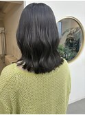 切りっぱなしミディ | gray beige