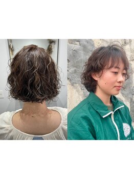 緩いパーマからツイストスパイラルまで、あなたの髪質に合わせてご提案♪朝のスタイリングも簡単にキマる◎