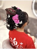 盛り髪【クランソア】ヘアメ/ヘアセット/心斎橋