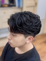 メルシー トータル ブランディング サロン(merci TOTAL BRANDING SALON) メンズ　フェザーパーマ　フェザーショート