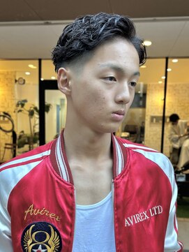 ヘアガーデン オフ(hair garden off) メンズショート/ショートラルフカール/テーパーフェード