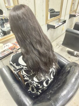 暗め透明感ブラウン