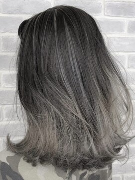 アンラヴェスト(AN LOVEST mashup hs) グレーベージュ/バレイヤージュ/白髪ぼかし☆