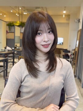 コート 表参道(Cote) 美髪レイヤーカット/顔まわりレイヤー/くびれミディアムレイヤー