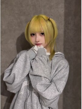 リアイス(Re:ICE) 色落ち綺麗アイドル風ヘアイエローカラー