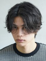 フィフスパーク(fifth PARK)&nbsp;アクティブショートフェザーパーマルーズショートセンターパート