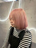 ヴィサージュバスク(VISAGE ba.s.k)&nbsp;やわらか質感のペールカラーボブ