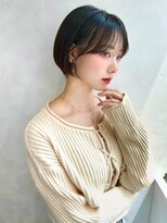 トゥルーズ 梅田茶屋町店(TLUUS) 【TLUUSイメチェン前髪ピンクベージュクールショート】