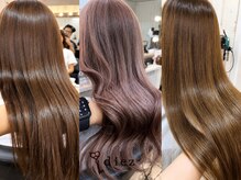 ディエス ヘアデザイン 能見台(diez hair design)の雰囲気（髪質にあったカラー剤調合◇［髪質改善/白髪ぼかし/ハイトーン］）