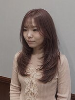 ルシードスタイルソレイユ(LUCIDO STYLE SOLEIL)&nbsp;pinkbeige × layer cut