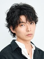 バイフィフス 原宿/表参道(by fifth) メンズパーマフェザーパーマシャドウパーマセンターパート