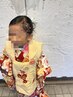 【当日予約不可】七五三着付け+ヘアセット/10時より前早朝料金有