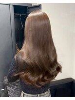 ベレーザ 川越(Beleza)&nbsp;ba19683_ベージュブラウンブリーチなし透明感カラーワンホンヘア