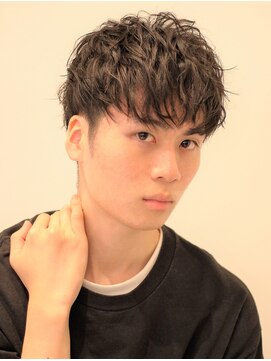 ノイセル(Noisyle) 爽やかショートレイヤー クラウドマッシュくせ毛風パーマ