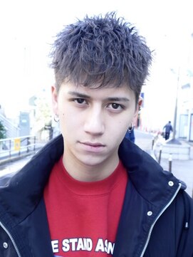 フィフス(fifth) ショートレイヤー ツーブロック くせ毛風パーマ アップバング 53