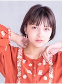 【ROJITHA原宿表参道】ショートボブ×アッシュブラウン