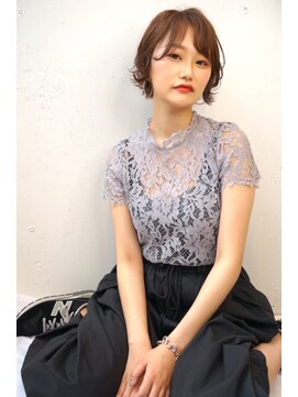 アイリー 名古屋(A/LEE) ≪AILEE≫大人ボブ/ブラウンベージュカラー