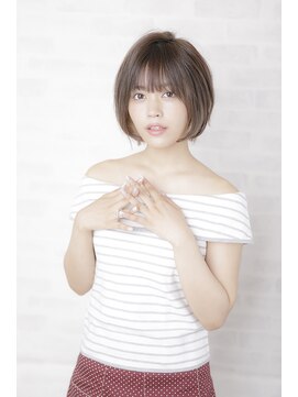 アフロディーテ ギンザ 秋葉原店(APHRODITE GINZA) 切りっぱなしボブ/エアリーロング/美髪/ピンクブラウン/秋葉原