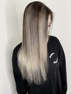 ユートピア(U topia) ミルクティーベージュ/ホワイトベージュ/バレイヤージュ