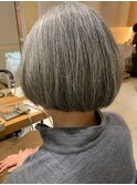 50代 60代 70代 ワンレングスボブ 【ディアアアルト 秀島拓実】