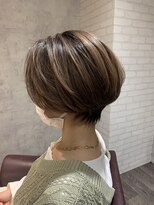 アフィナー(Afinar)&nbsp;【横浜/Afinar】バレイヤージュ×ショート