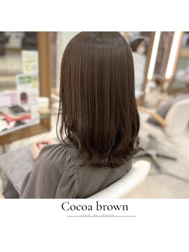 アパルトメント ジェシカ(l'appartement de Jessica) 艶出しココアブラウン