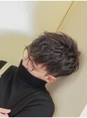 20代30代40代ナチュラル束感ショート爽やかツーブロックマッシュ