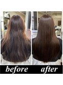 【美髪整形】極上の最新髪質改善☆シルク酸性ストレート