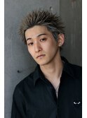 オールアップバングショート　短髪　ベリショ　男髪