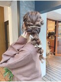 大人ナチュラル×編み下ろしアレンジ
