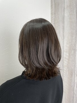 シエル 立川店(CIEL) くびれレイヤー×ベージュカラー【CIEL×maki】