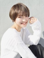 ハウスアンドヘアーワークス(House&Hair works)&nbsp;前髪あり大人小顔ショート30代40代50代　藤沢