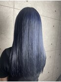 派手すぎないネイビーブルー【大宮駅/髪質改善/イルミナカラー】