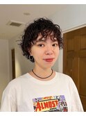 ショートパーマ/くせ毛風パーマ/ハードパーマ