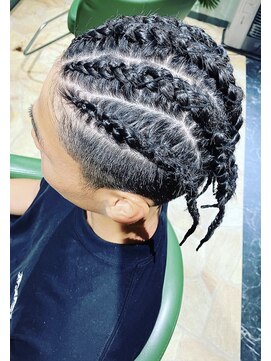 マドゥーズ ヘアショップ(Madoo's hair shop) コーンロウメンズ