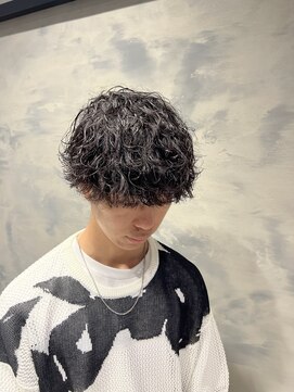 サイファー 心斎橋(CIPHER.) 波巻きスパイラルパーマ3