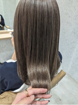 アオ 甲府本店(AO) 《AO hair》透明感♪ミルクティーブラウン