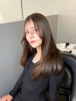 ノク 渋谷(nok)&nbsp;マロンブラウン_イメチェンハッシュカット似合わせカット