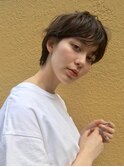 [ANDREY]グレーベージュ/レイヤーロング/前髪パーマ黒髪カタログ