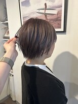 マリン(Marine)&nbsp;20代30代バイオレットパープルシルバーカラーショート