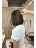 艶と透け感×こっくりベージュ