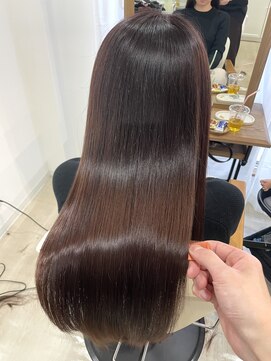 美髪専門サロン バイ マイル(美髪専門サロン by mile) 美髪ケアカラー＋毛髪強化トリートメント(髪質改善/縮毛矯正)