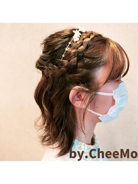 チーモ ハッピー ヘア メイク(CheeMo happy hair make) 卒業式 ヘアセット