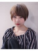 【畑中正敏】丸みショート/小顔ショート/ひし形ショート