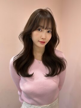 ボタン シブヤ(VOTAN SHIBUYA) 韓国ヘア/顔まわりカット/くびれヘア/前髪あり