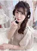 お嬢さまのお色直し＊わんこヘア＊まゆ
