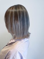 ヘアーラニッシュ 柏の葉キャンパス店(hair Lanish)&nbsp;脱白髪染めシャドウルーツ/20代30代40代/シアグレージュ