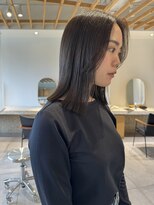 スリー ナカノシマ(three. Nakanoshima) 【three.中之島】切りっぱなしグレージュ