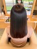 【けんしん限定】(縮毛矯正)マイナス5歳!?美髪ストレート＋前髪カット