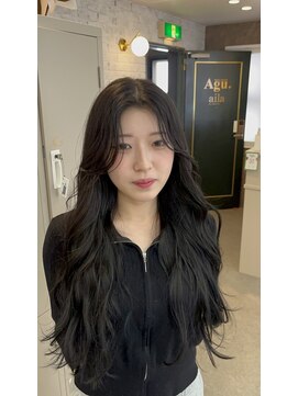 アグ ヘアー ドルチェ 静岡青葉通り店(Agu hair dolce) 《Agu hair 出雲式》韓国風巻き髪スタイル